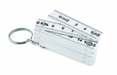 Logo trade corporate gifts picture of: Carpenters ruler key ring 50cm Kotka